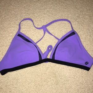 Lululemon purple bikini top - size small